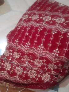 Elegant Maroon duptta