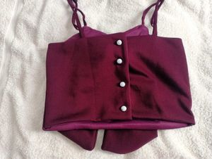 Front Bow Crop Top