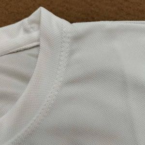 New  GMP Dot Knit Tshirt White Combo