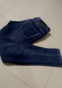Dark Blue Denim Jeans