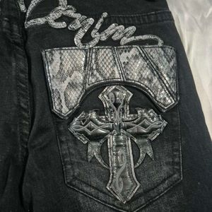 Low Waist Goth / Vintage /Y2K Denim Jeans