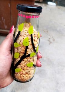 Beautiful Glass Bottles With Tight Lid