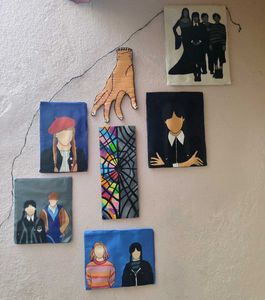 Handmade Wednesday family set