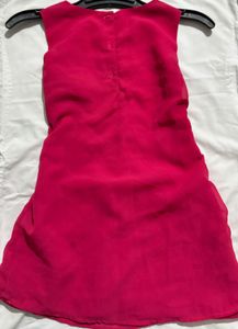 Cute Pink Floral Dress