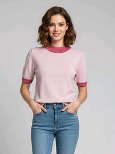 Pink Ringer Tee