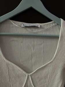Sweetheart Neckline Bershka Top