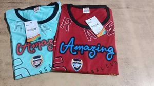 Boys' Graphic T-Shirts ( Pack Of 2)