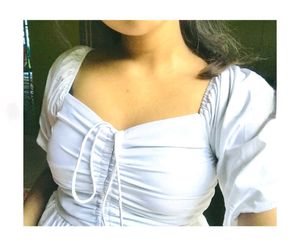 Korean  White Top
