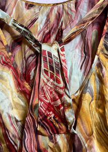 Women&#39;s Multicolour  Floral Printed A-line Top