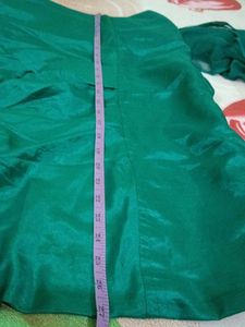 Elegant Emerald Green Embellished Gown