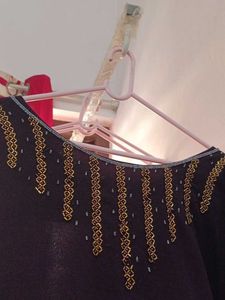 Elegant Purple Embroidered Kurta