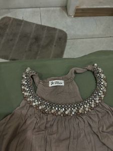 khakhi casual night dress