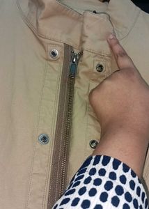new Khaki Casual Jacket