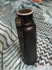 Black Stainless Steel Water Bottle – Reusable, Eco