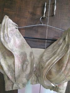 Turquoise &amp; Gold Lehenga