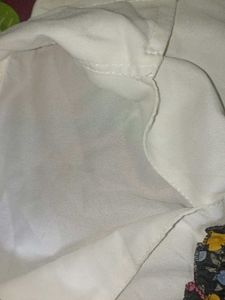 Fake 2 Piece Floral Print Peplum Top - Stretchable