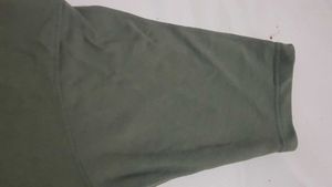 Olive Green Graphic T-Shirt