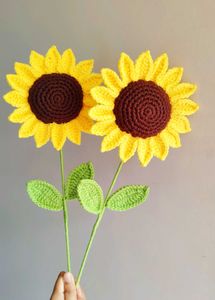 Crochet Sunflower Sunshine