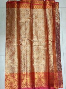 Elegant Pink Floral Saree