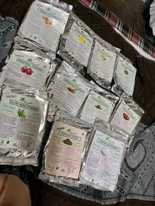 Herbal Face Mask Powders Set