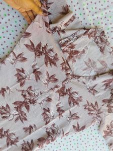 Floral Print Top M Size