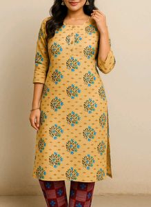 Floral Print Kurti