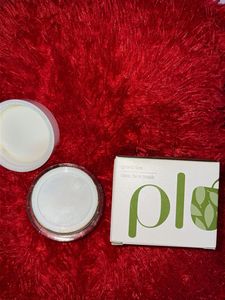 Plum Green Tea Clear Face Mask