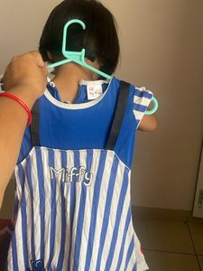 Blue A Line Frock