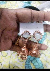 Rose Gold Jhumka