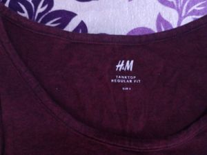 H&amp;M Tank Top Regular Fit