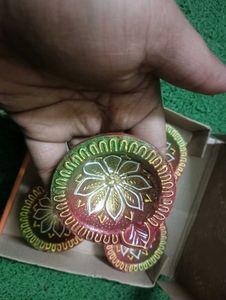 SHUBH SANSKAR Clay Diwali Diyas (4 Pcs)
