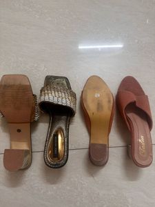Women’s Heels / Sandals – 2 Pairs – Good Condition