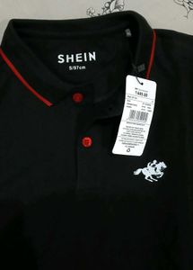 Black Polo T-Shirt