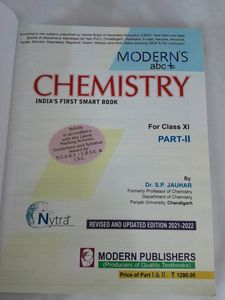 Chemistry Class 11 Th Textbook