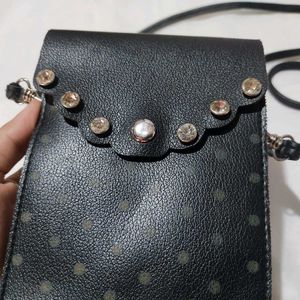 Cute Leather Sling Bag