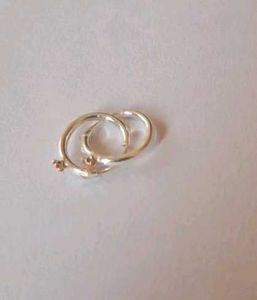 Pure Silver Earring/nosepin