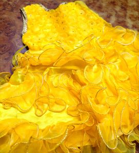 Cute Yellow Party Dress