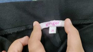 High-Waisted Jet Black Jeggings