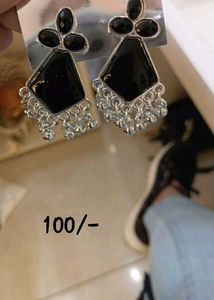 Handmade Chevron &amp; Polka Dot Earrings