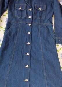 Denim Dress 👗 Good Quality