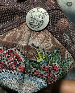 Ed Hardy Skull Floral Trucker Hat