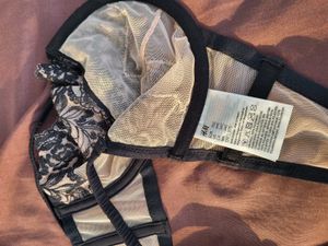 H&amp;M Floral Designer Mesh Bra 34C
