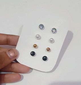 Combo Of 4 Earrings