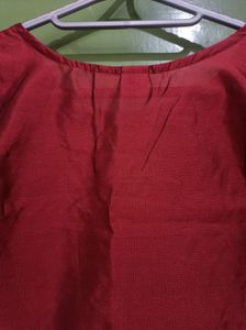 Maroon Kurti