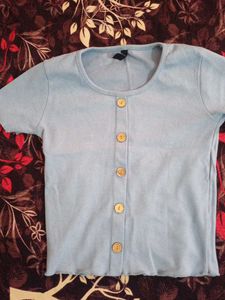 Cute Button-Up Top