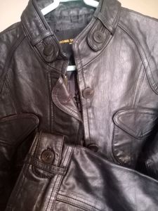 Original Leather Black Wild Smart Jacket ❤