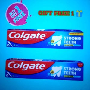 By1 gift Free1 White Toothpaste 150gm Colgate