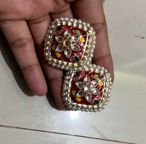 Heavy Stud Earrings