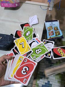 Uno Cards Colour Blind Edition.
