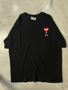 Ami Paris Authentic Black Tee
